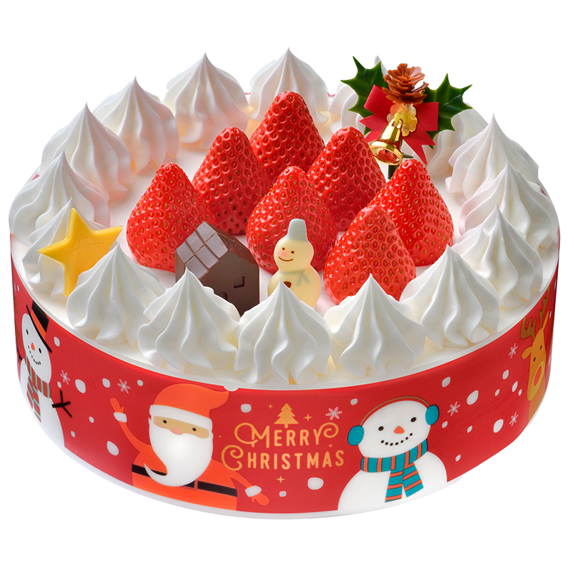 [8] ヤマザキ　クリスマス　生ケーキ７号